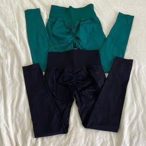 Butt scrunch leggings